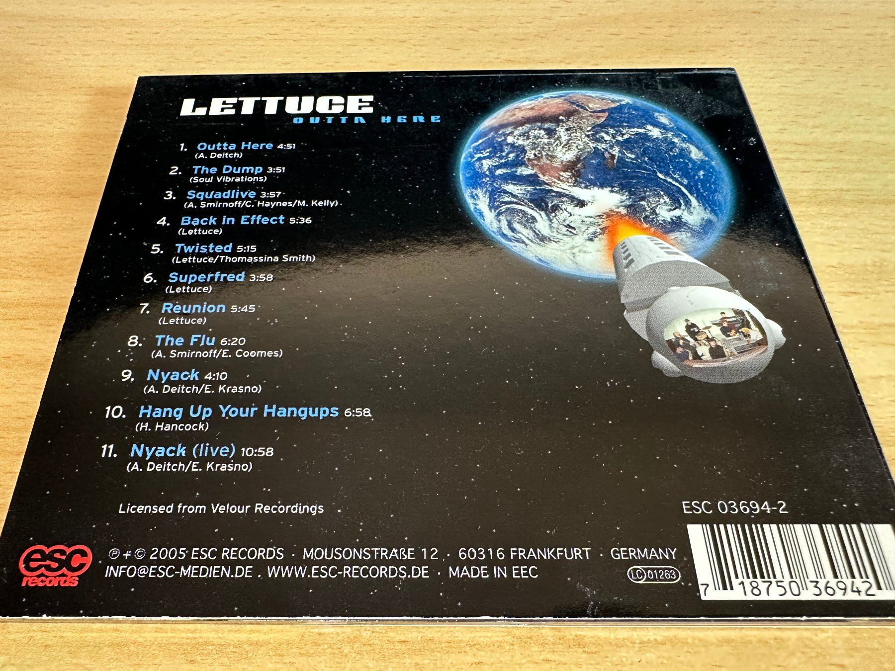 CDs: Lettuce – Outta Here – Gebraucht aus Rikon im Tösstal von Alpenmutz 1