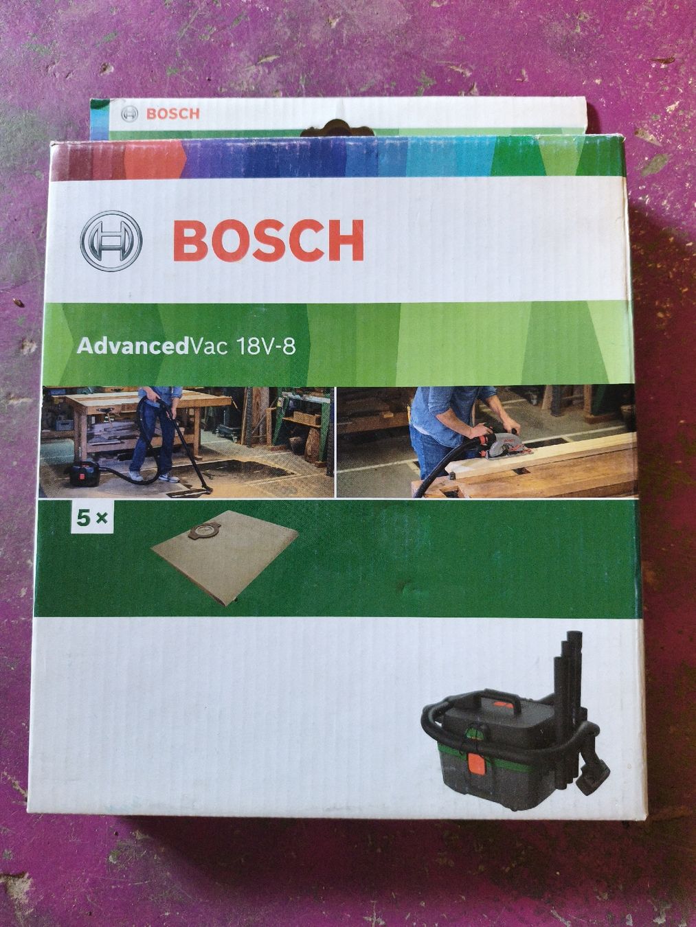 Bosch Aspirapolveri & Accessori: BOSCH AdvancedVac 18V-8 Saugerbeutel 5x – Nuovo e nell'imballaggio originale da Lengnau BE venduto da Charlie_eco23