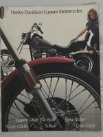 Drei gut erhaltene HARLEY-DAVIDSON“-PROSPEKTE“ / 1991