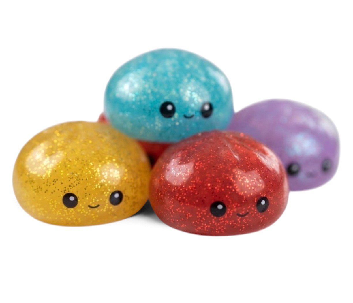 Jouets: 12er-Set Squish Dumpling Quetsch-Spielzeug mit Glitzer – Neuf avec emballage d'origine à Neftenbach par AlindTech 2