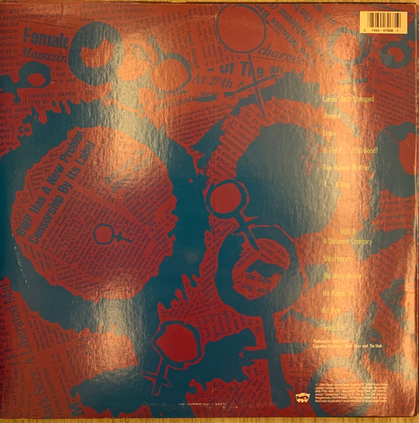 Schallplatten: BWP - The Bytches Lp 1991 – Gebraucht aus Mühlethal von superfast78 1