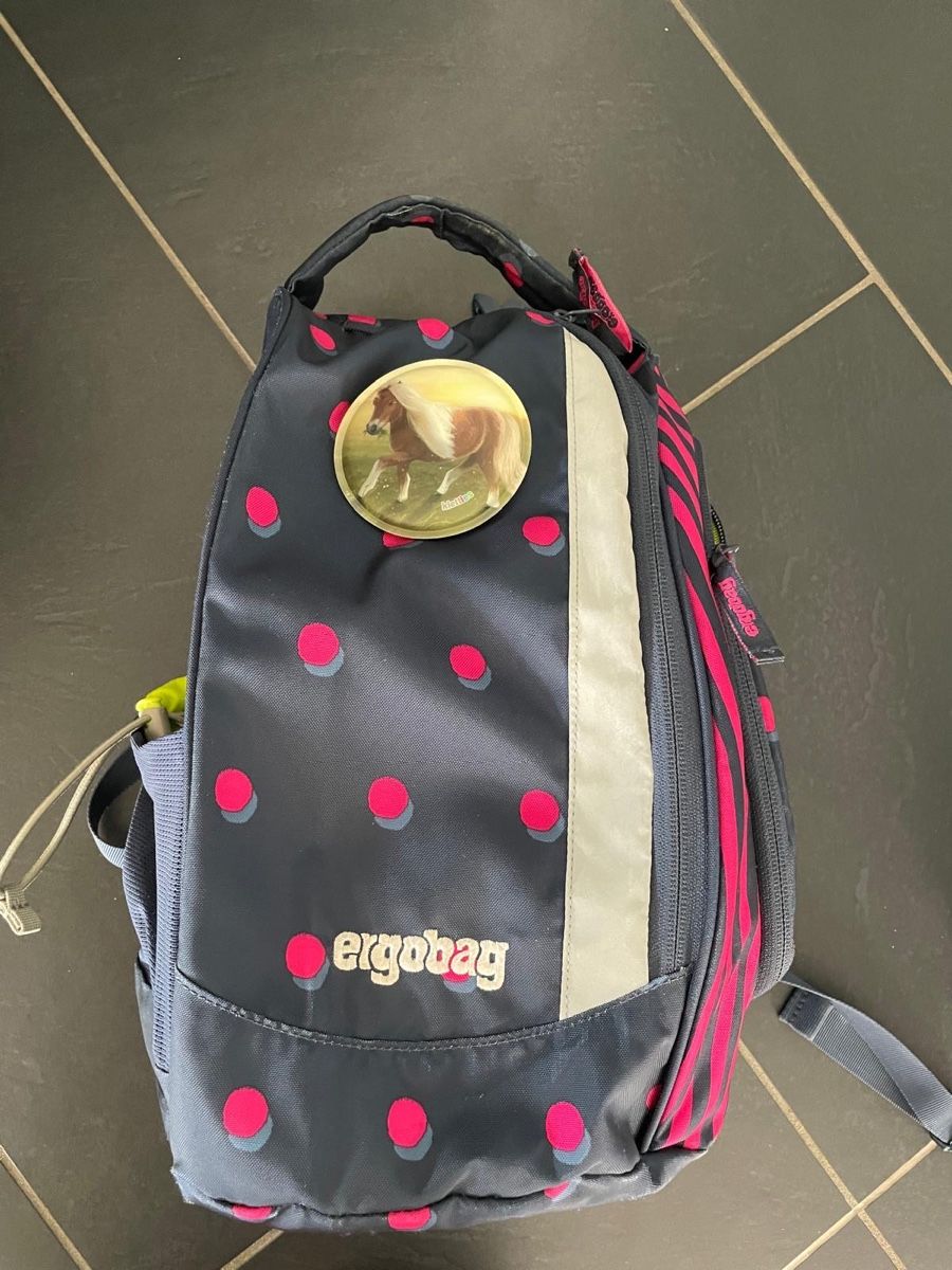 Ergobag Kindertaschen: Ergobag Schulrucksack Set mit Regenhuelle gebraucht – Gebraucht aus Dottikon von Wolf83 5