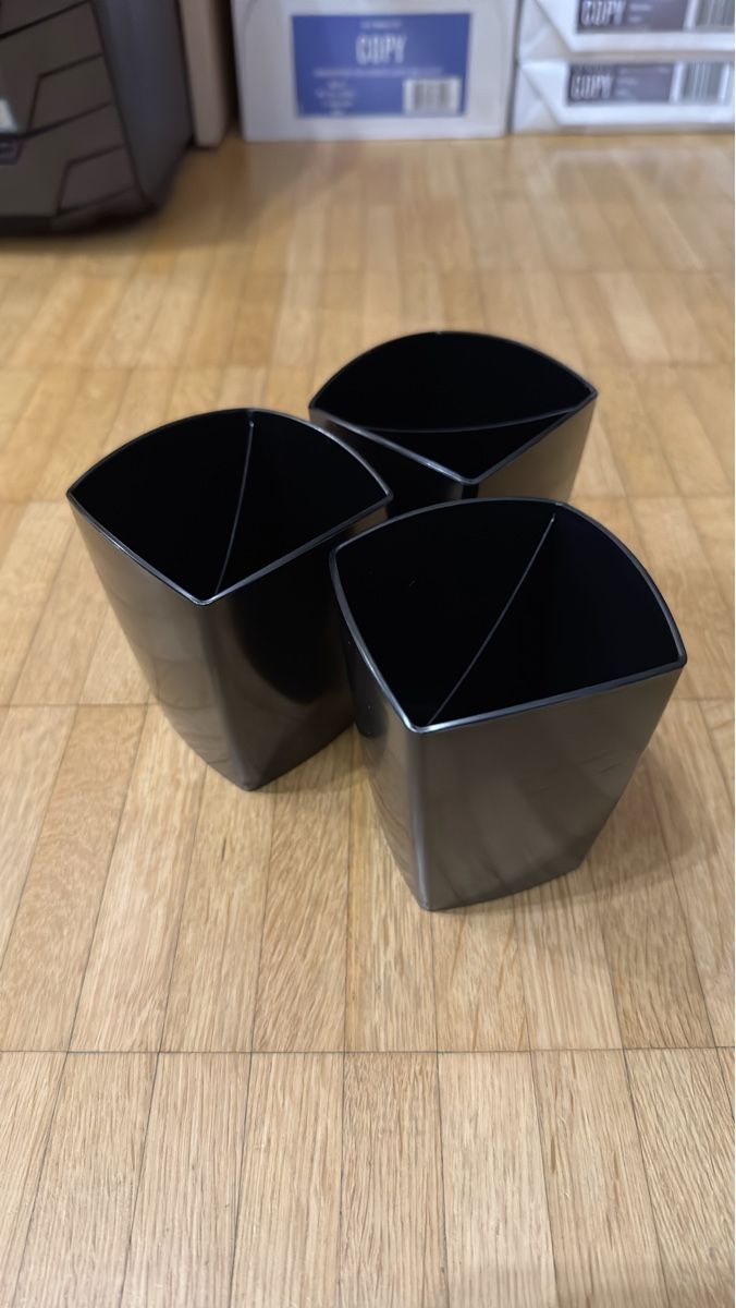 Behälter & Ähnliches: Set 3 porta penne neri eleganti – Neu (gemäss Beschreibung) aus Viganello von BlackPanda0003