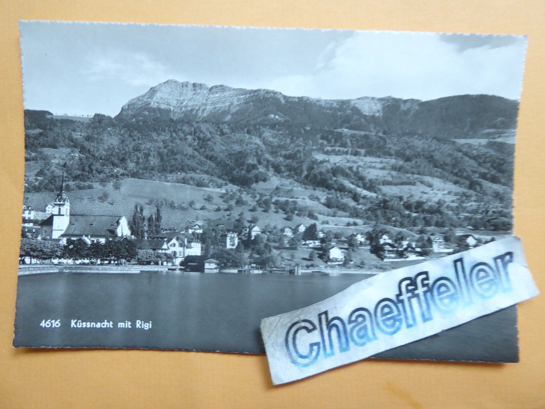 Cartoline postali: 4616 Küssnacht am Rigi – Usato da Zürich venduto da Chaeffeler