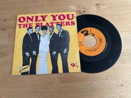 PLATTERS Super Hit Single Only you FUNK SOUL 60's KULT Top