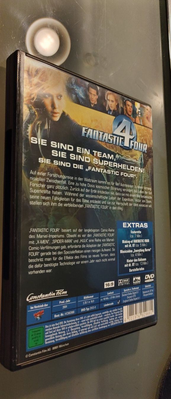 Alle DVDs: Fantastic 4 Four DVD – Gebraucht aus Dottikon von Oldyfreak 1
