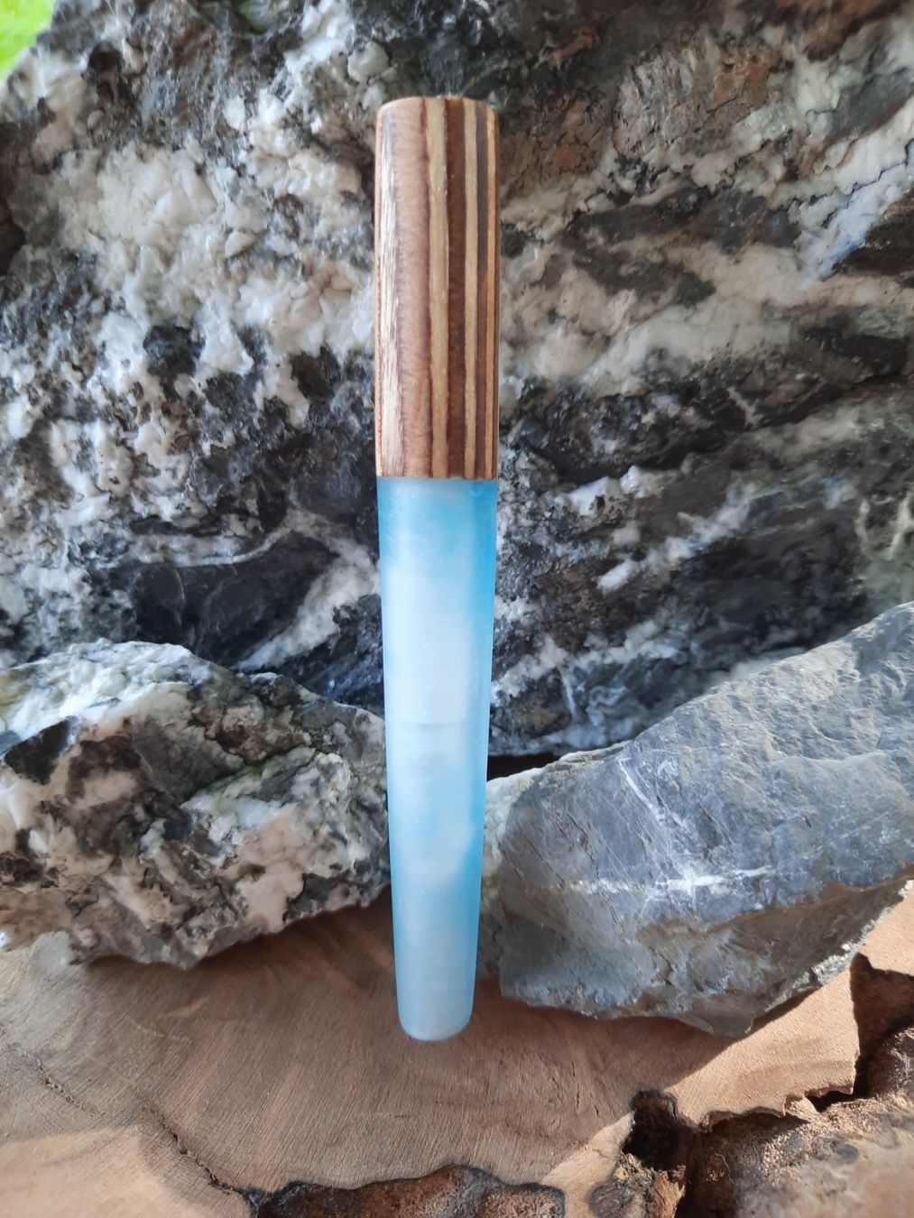 Altri Prodotti per fumatori: Dynavap Eukalyptusholz-Epoxy-Skyblue-(Mittelstück) – Nuovo e nell'imballaggio originale da Kloten venduto da Epoxygalaxy.ch 3