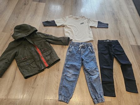 Kinder Kleidung Set Jacke Jeans Hosen Shirt gebraucht gr 110