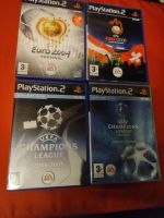 4 jeux PS2 Football - EURO et Champions League