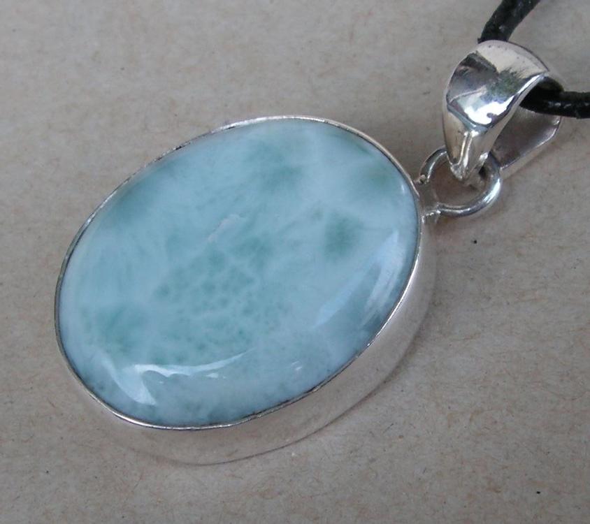 ♥ AnhÄnger Larimar Atlantis Stein ♥ Kaufen Auf Ricardo