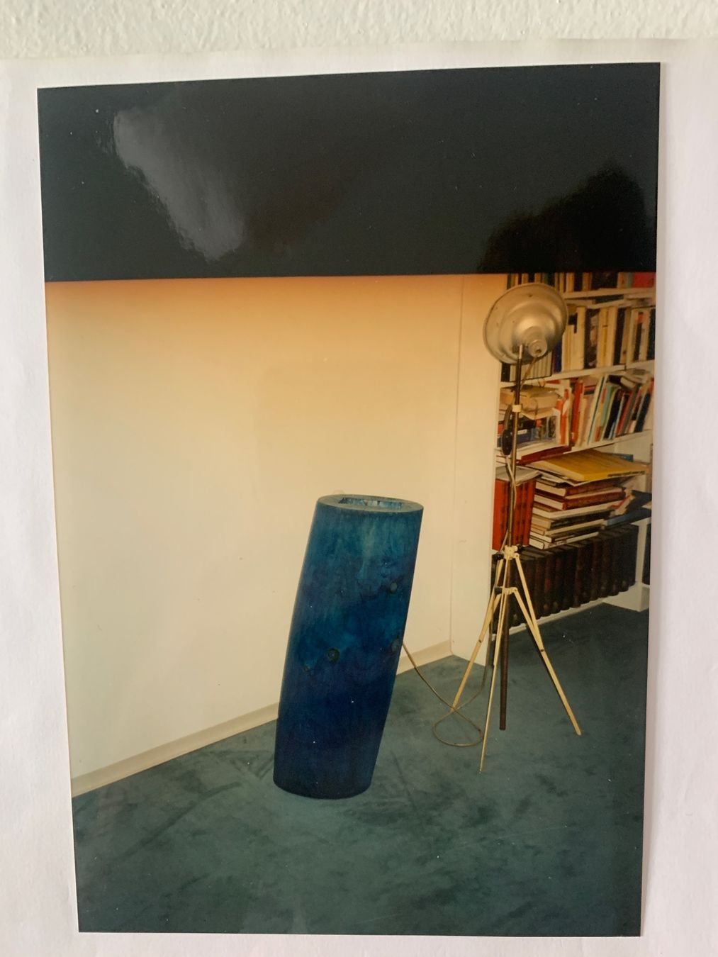 Sculptures & Statues: Minimale Holzskulptur blau – D'occasion à Zürich par mnnw 5