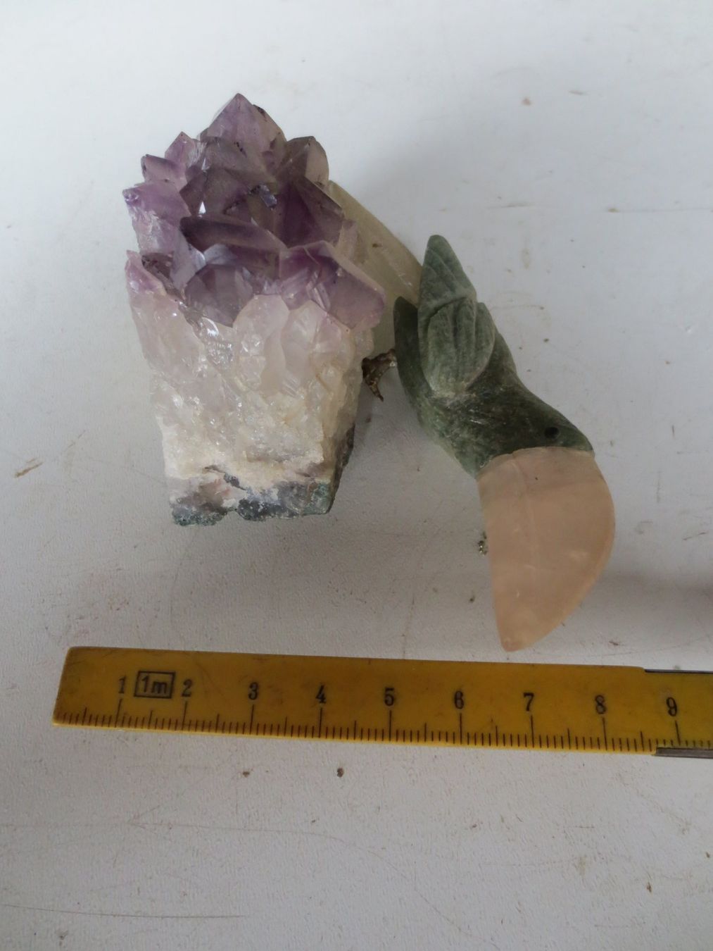 Mineralien & Heilsteine: Amethyst Vogel – Gebraucht aus Weier im Emmental von waefler03 5