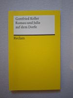 Gottfried Keller: Romeo und Julia auf dem Dorfe, Reclam