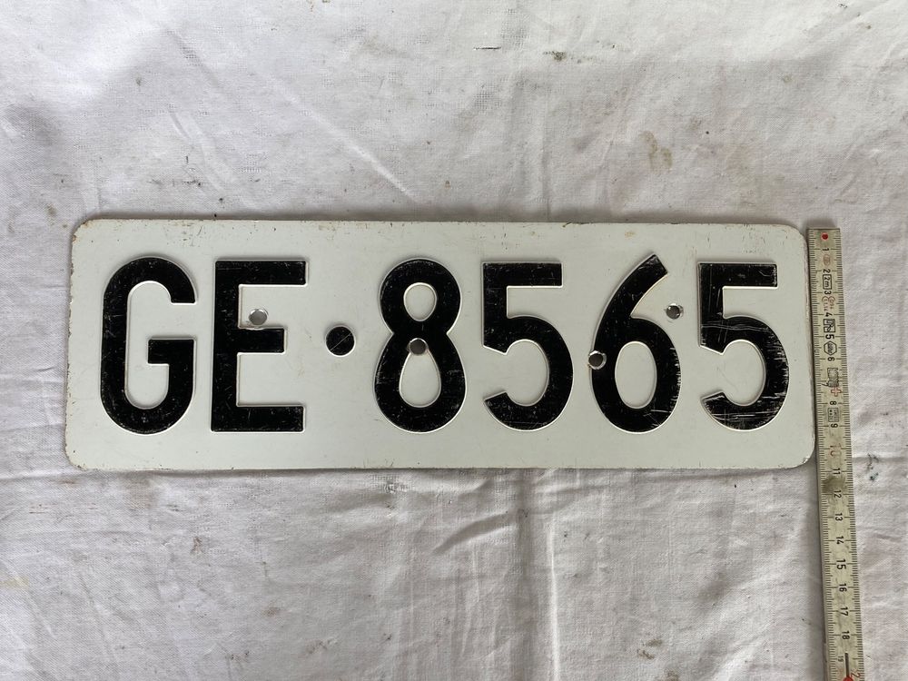 Plaque d’immatriculation Genève Nummerschild Motorrad Kaufen auf