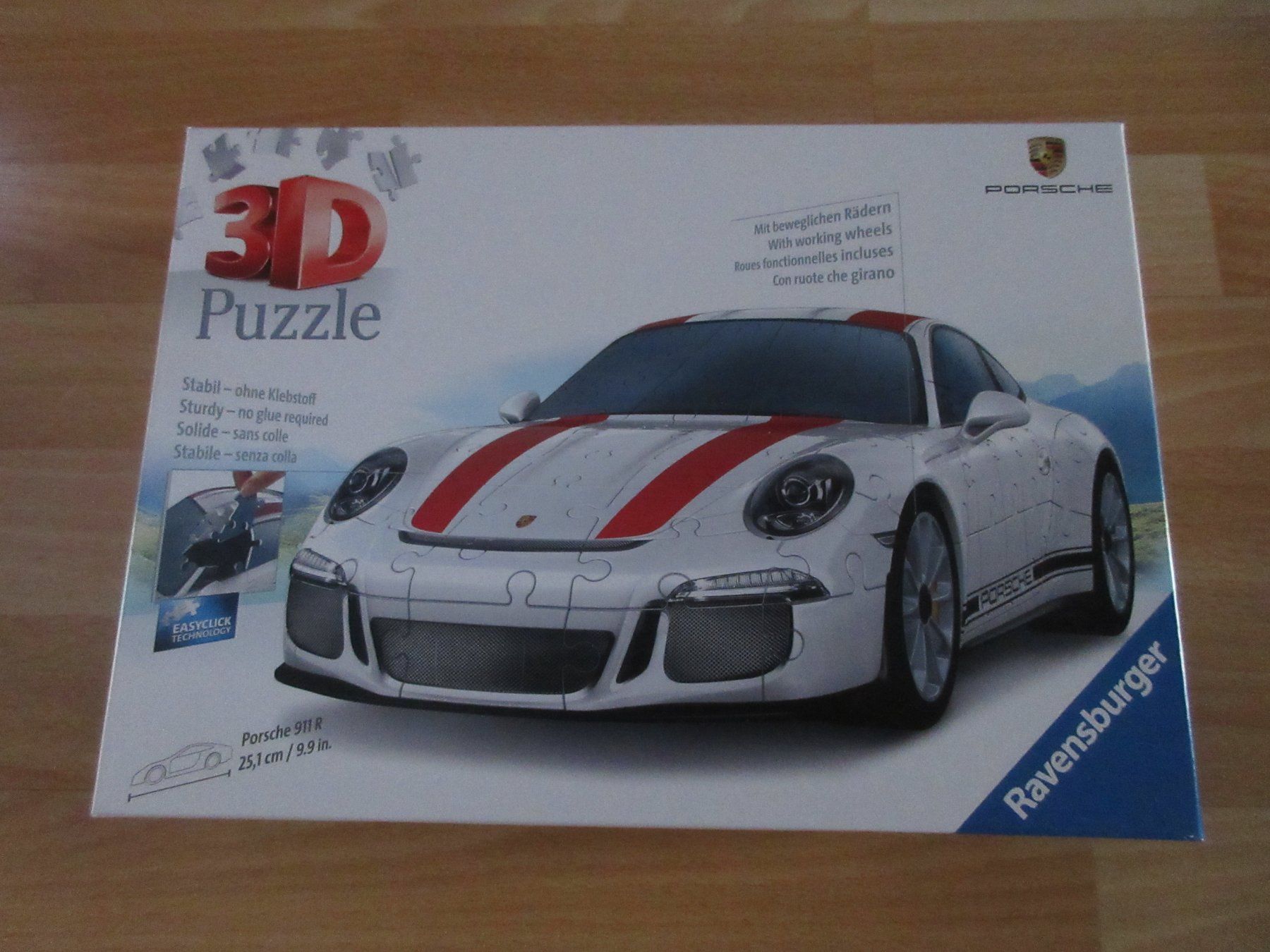 Ravensburger Puzzle: Ravensburger 3D Puzzle Porsche 911 R – Nuovo e nell'imballaggio originale da Kaisten venduto da renault015