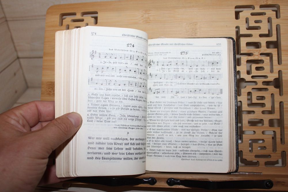 Livres: Gesangsbücher Ev. Landeskirche Nassau - 5 Stück – D'occasion à Kaden par Buchantiquariat 6