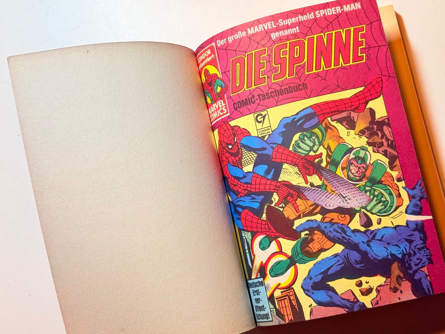 Fumetti: Marvel Comic - Die Spinne TB Nr.18 - Fr /früher Spider-Man – Usato da Zuerich venduto da SonderArt-Wertgut 2