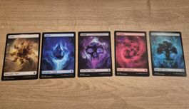 MTG Magic The Gathering Theros Beyond Death FullArt Land Set