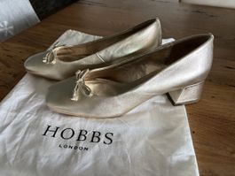 HOBBS - Ballerines Gold NEUF - 39