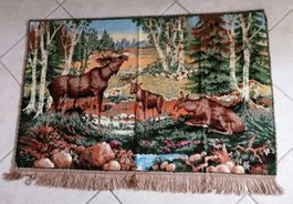 Wandbehang Waldtiere