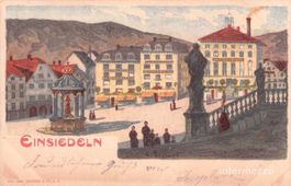 Einsiedeln SZ // 1902 Generalansicht