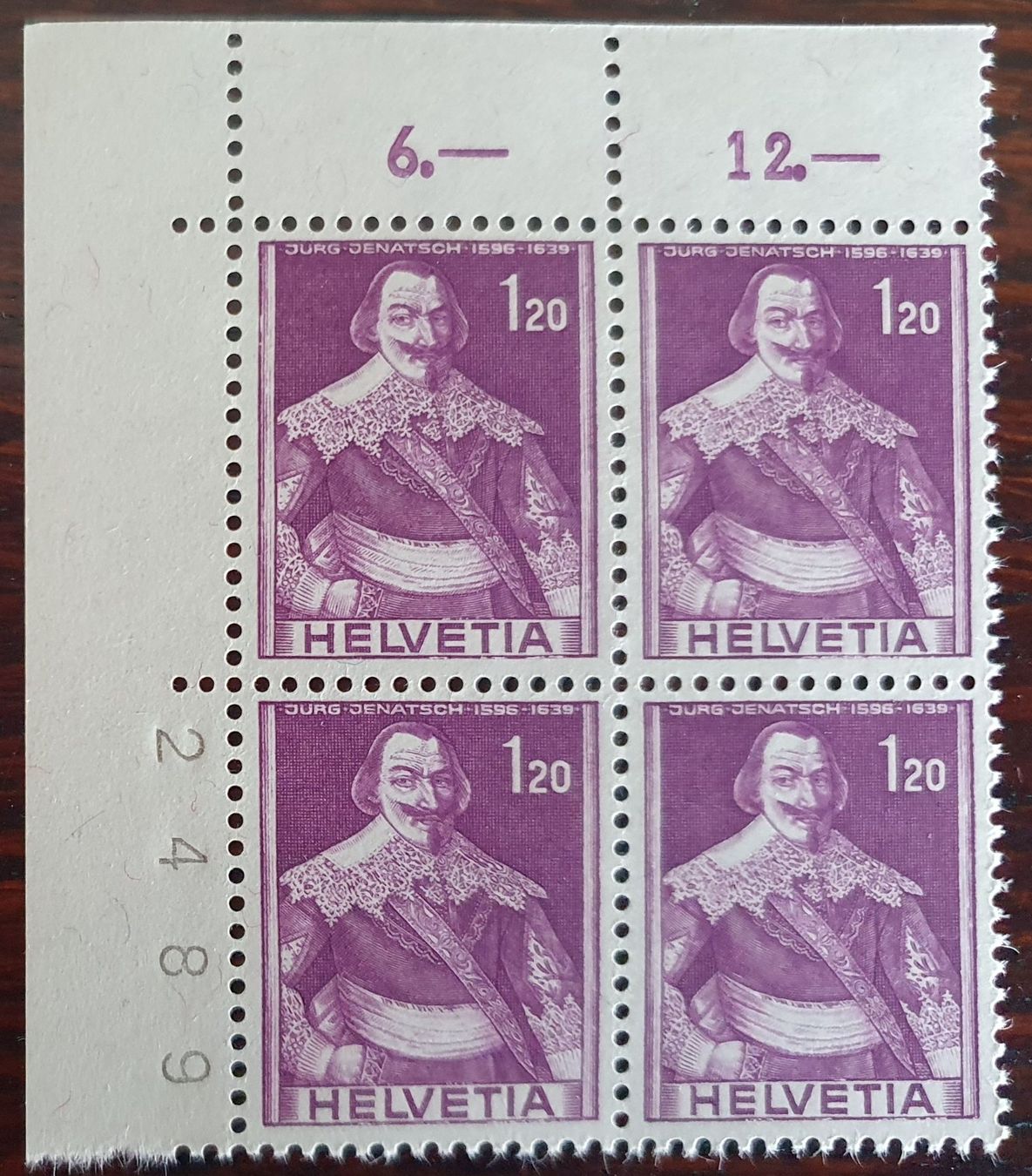 Tous les timbres: 249** postfrischer Viererblock Kat. 14.60 – D'occasion à Fislisbach par Zigzag12