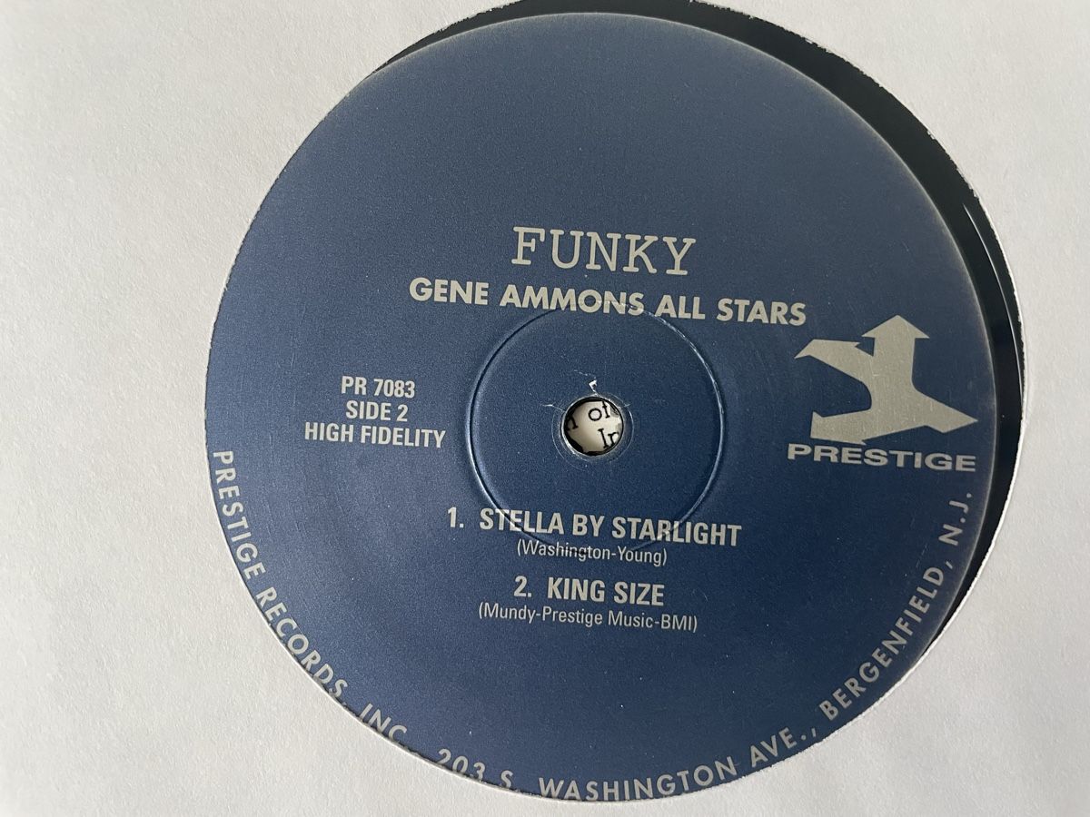 Dischi in vinile: Gene Ammons - Funky - Vinyl LP – Usato da Olten venduto da Bluespapst 2