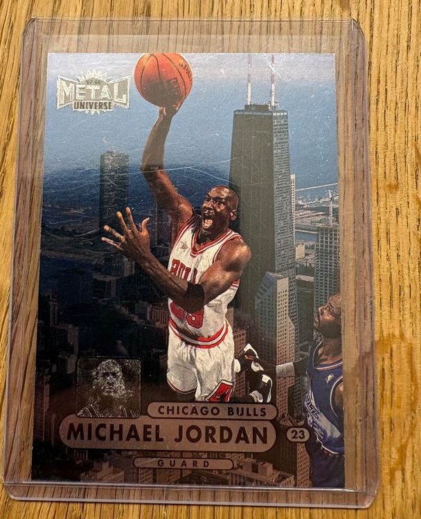 NBA Michael Jordan Metal Universe 97/98 Card (Neu (gemäss Beschreibung ...