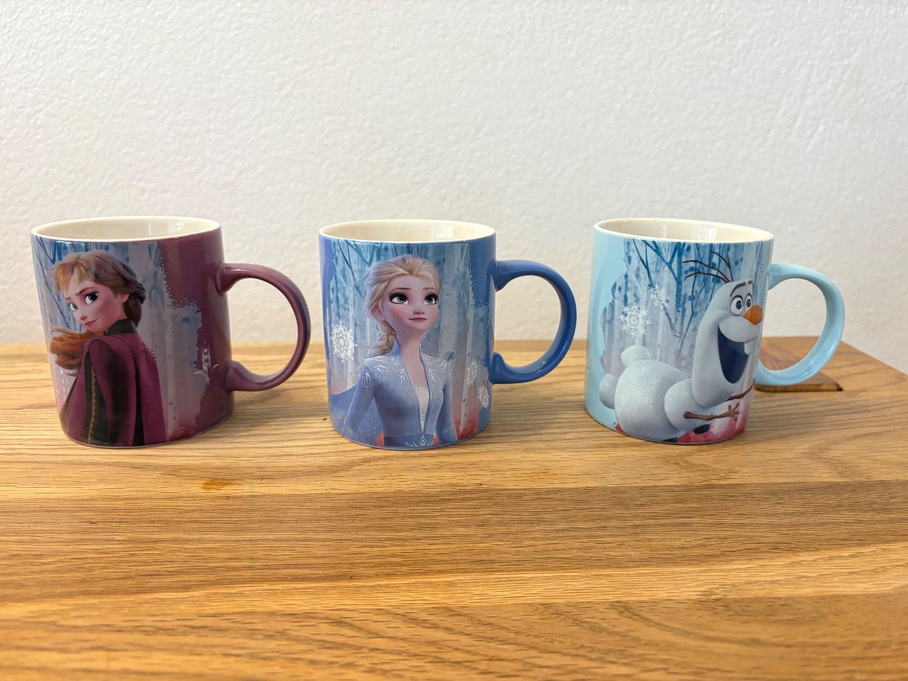 Disney Tazze: 3 mugs Reine des neiges – Usato da Biel/Bienne venduto da tatilene