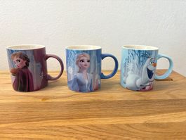 3 mugs Reine des neiges