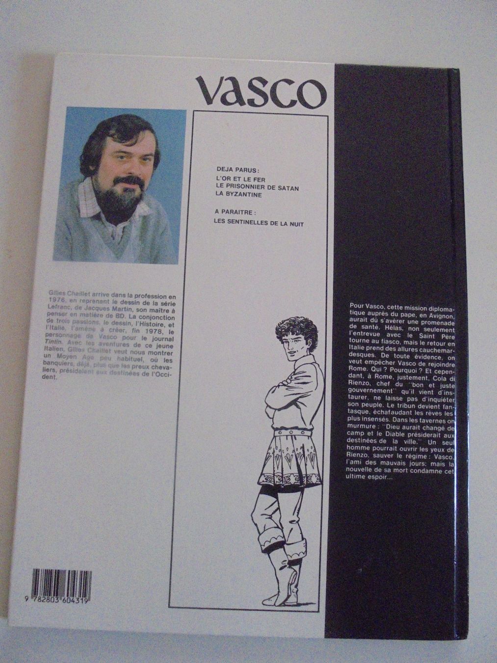 Fumetti: VASCO " 2) le prisonnier de satan " excellent état 1985 – Usato da Eclépens venduto da Consuelo 1