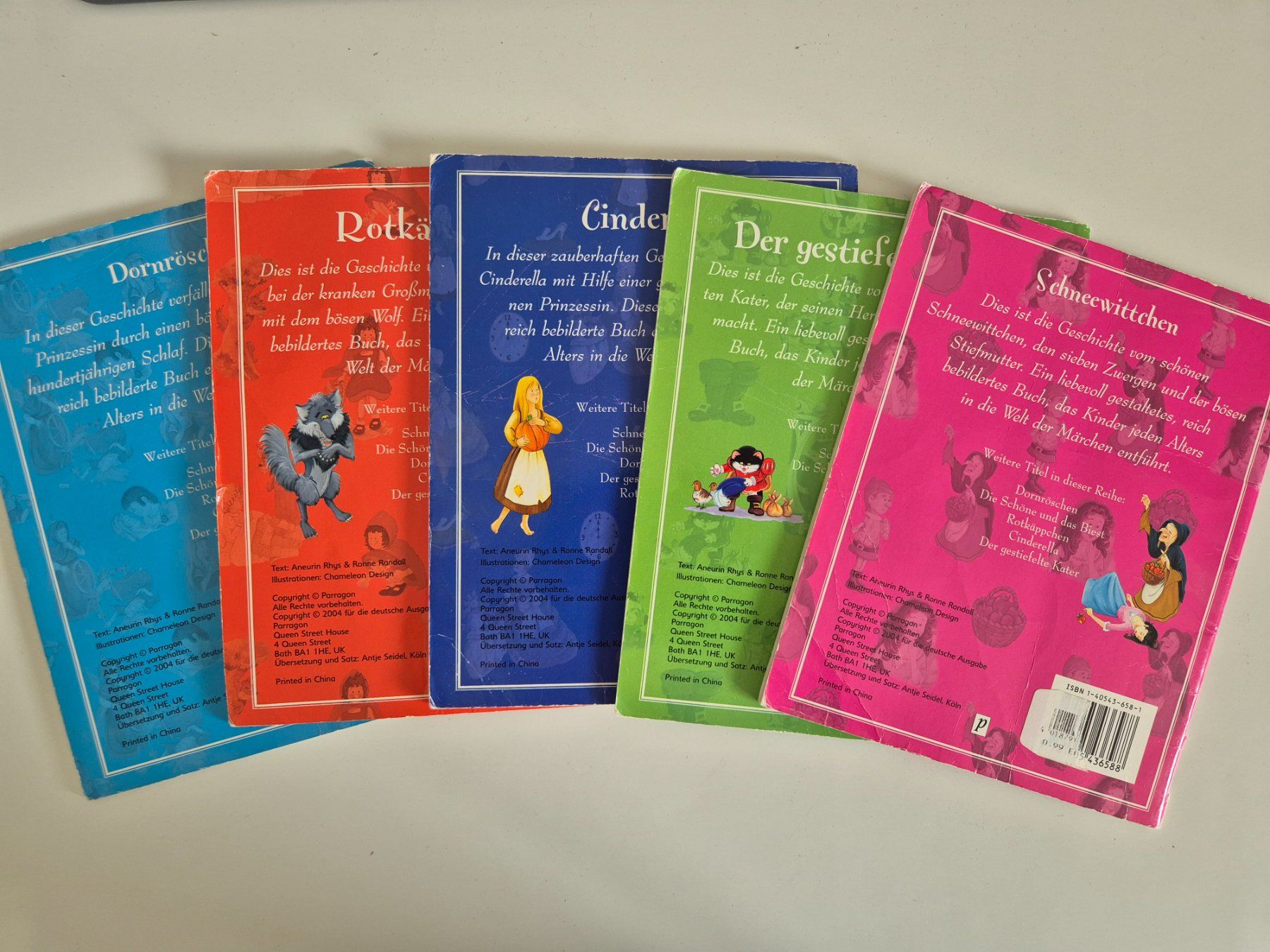Libri: 5 klassische Kindermärchen Bücher – Usato da Aarburg venduto da NDK 1
