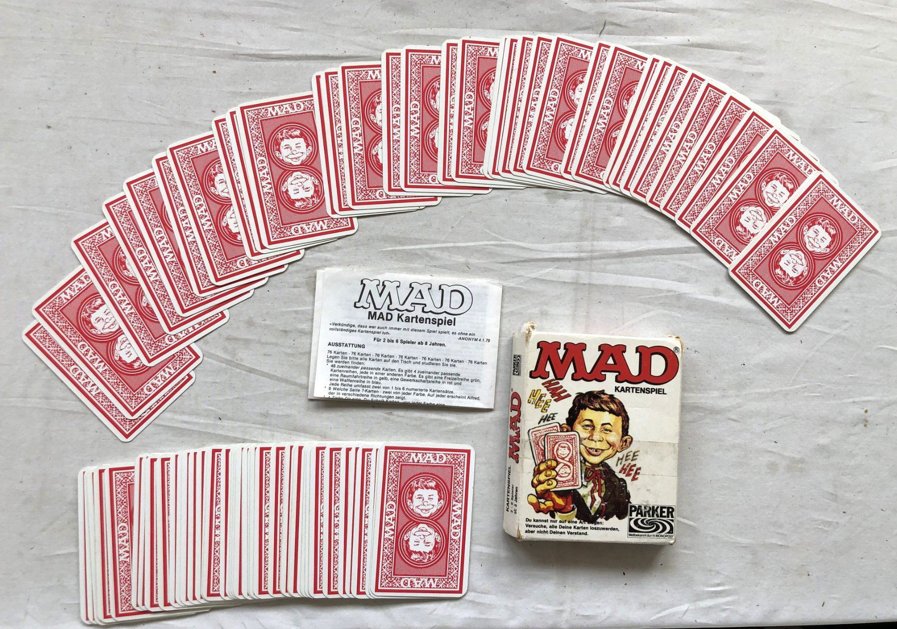 Parker Giochi: MAD - Kartenspiel – Usato da Schaffhausen venduto da durruti 2