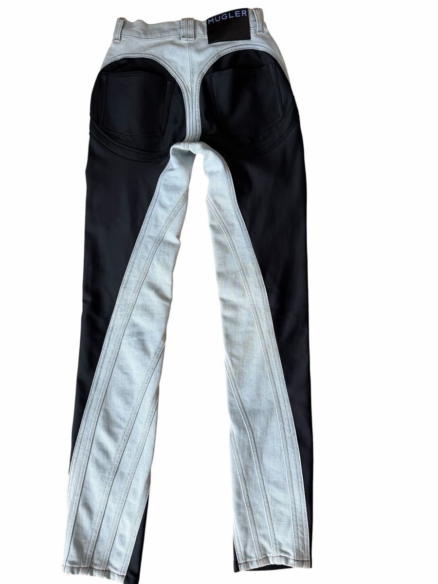 Mugler Jeans: Mugler Jeans Black & Denim – Nuovo (secondo la descrizione) da Rüschlikon venduto da Wurmsibach 2