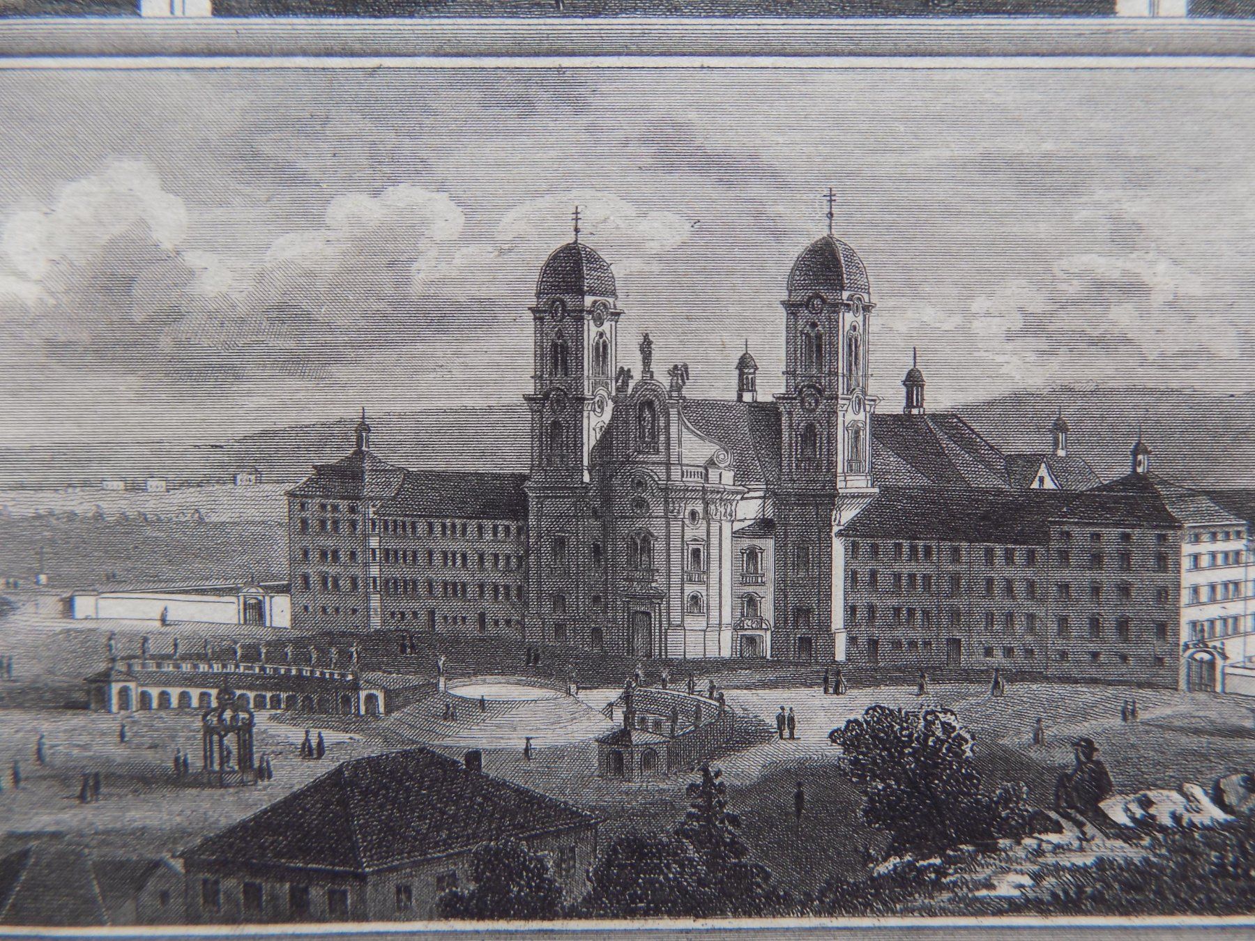 Incisioni: Einsiedeln Etzel Souvenirblatt – Usato da Risch venduto da Rischli15 3
