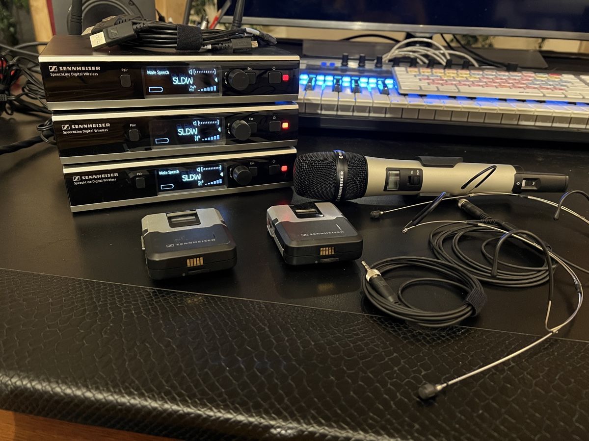 Sennheiser Microfoni: Sennheiser SL Rack System 3er set – Usato da Emmenbrücke venduto da denola