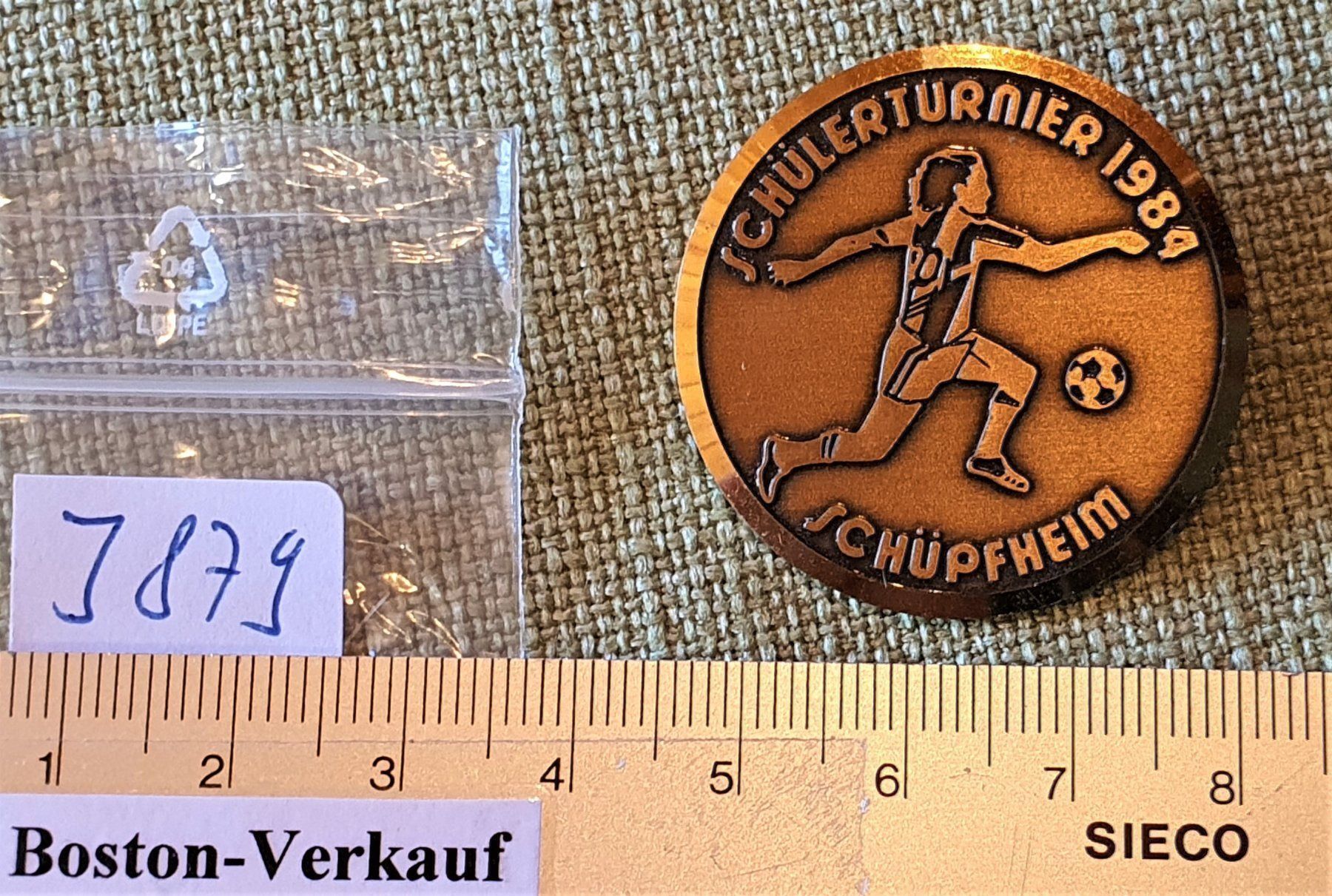 Cartoline postali: J879 - Schülerturnier 1984 Schüpfheim – Usato da Reinach BL venduto da Boston-Verkauf 2