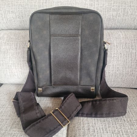 Dunhill London Messenger Bag – Dunkelbraun – Top Zustand