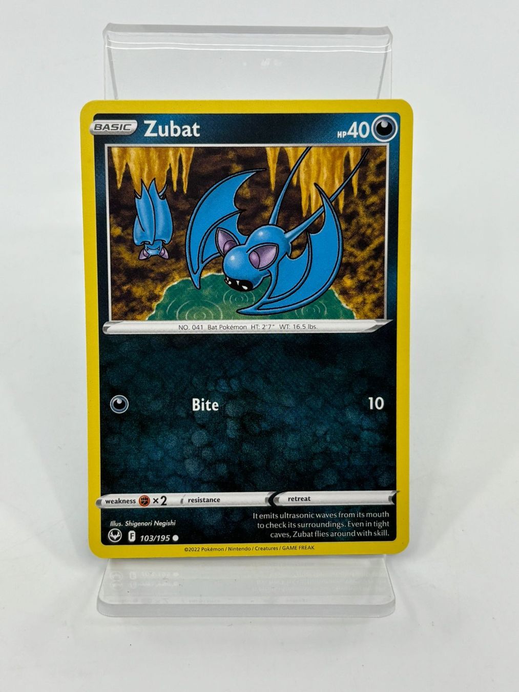 Pokémon Carte collezionabili: Pokemon Zubat 103/195 – Usato da Herisau venduto da Pokemon2025