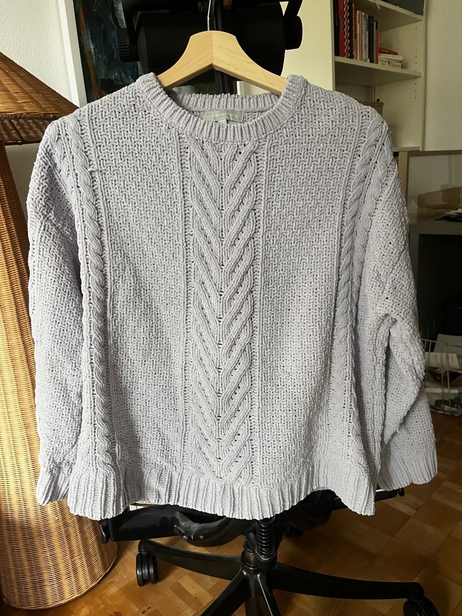 Maglioni & Felpe: Weicher Strick Pullover Lavendel – Usato da Zürich venduto da J.Bogdan