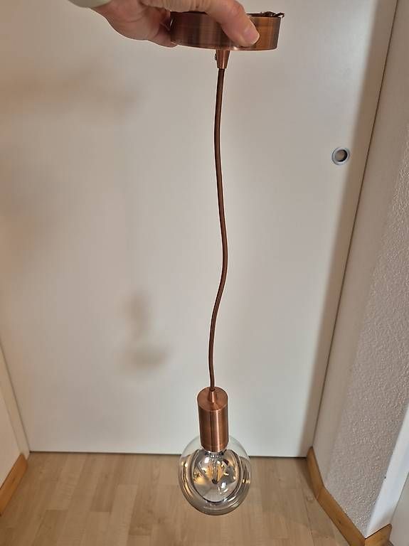 Lampade: 3 Teilig. Lampen Set Kupfer & Messing  – Usato da Langenthal venduto da hab_zw5p 3