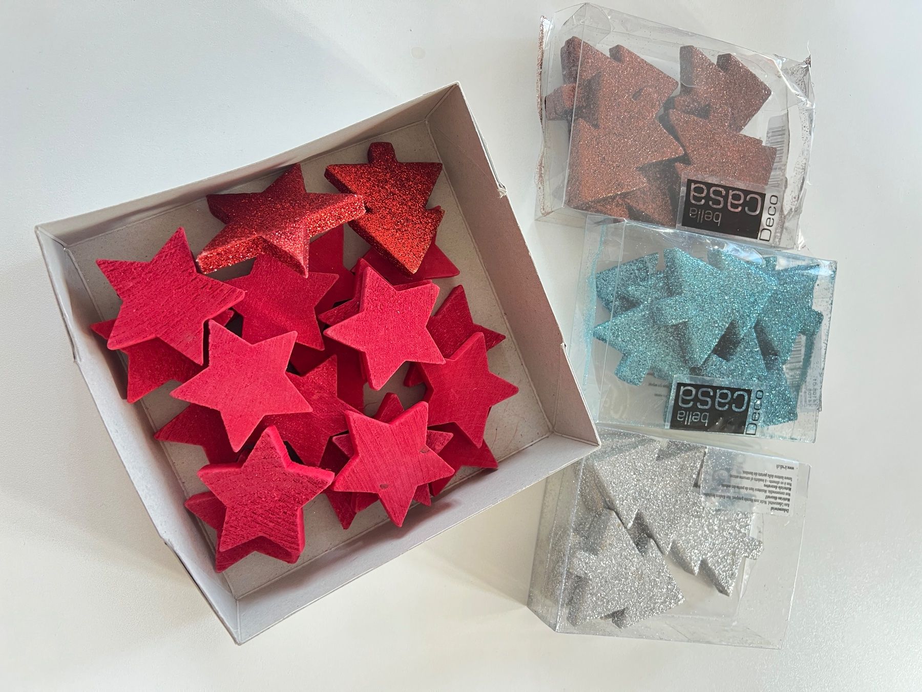 Alle Dekorationen: Weihnachtsdeko zum Basteln – Neu und originalverpackt aus Walzenhausen von Cerna007 1