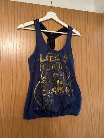 Desigual Top blau