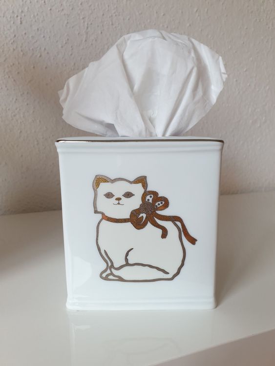 RAIKOU Filz Taschentuch-Box - Dekorative Kosmetiktücher Box In Ziegenform