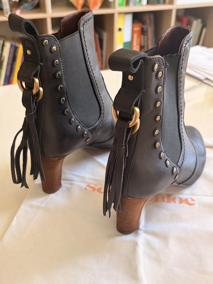 Chloé Damenschuhe: Chloe Stiefelette meichte gebrauchs spuren  – Neu (gemäss Beschreibung) aus Bauma von duj_9dsw 3
