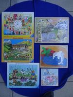 6 Puzzles 20-36teilig, ab 4jährig. Preis für alle
