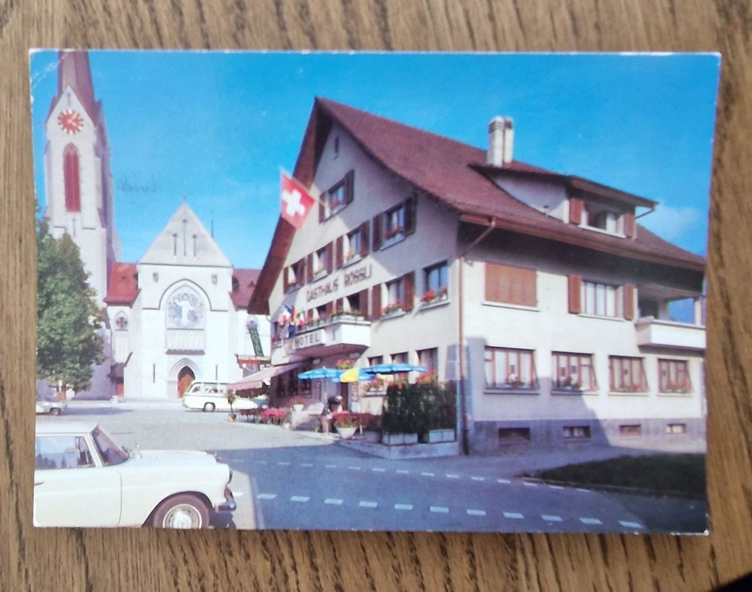 Cartoline postali: Hotel Rössli, Escholzmatt 1975 – Usato da Ebikon venduto da Donar50