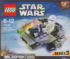 LEGO STAR WARS 75126 FIRST ORDER SNOWSPEEDER  MICROFIGHTER