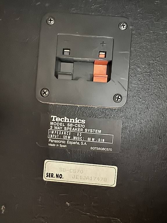 Casse acustiche: 4x Technics Lautsprecher – Usato da Truttikon venduto da menefique 3