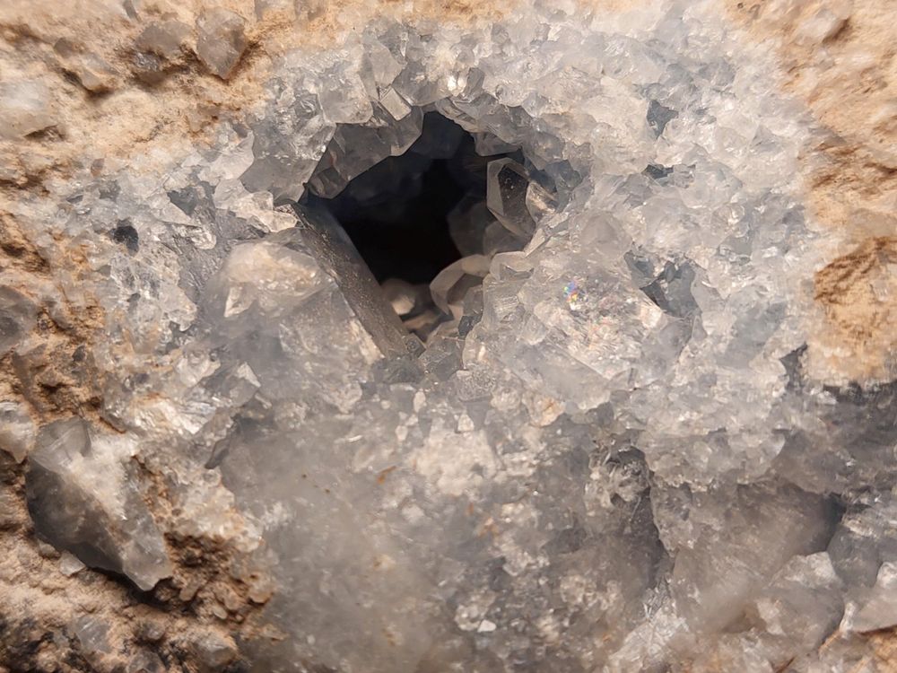 Spektakuläre ColestineGeode mit Einzig. Aussehen*PREISRED*!! (Gebraucht ...